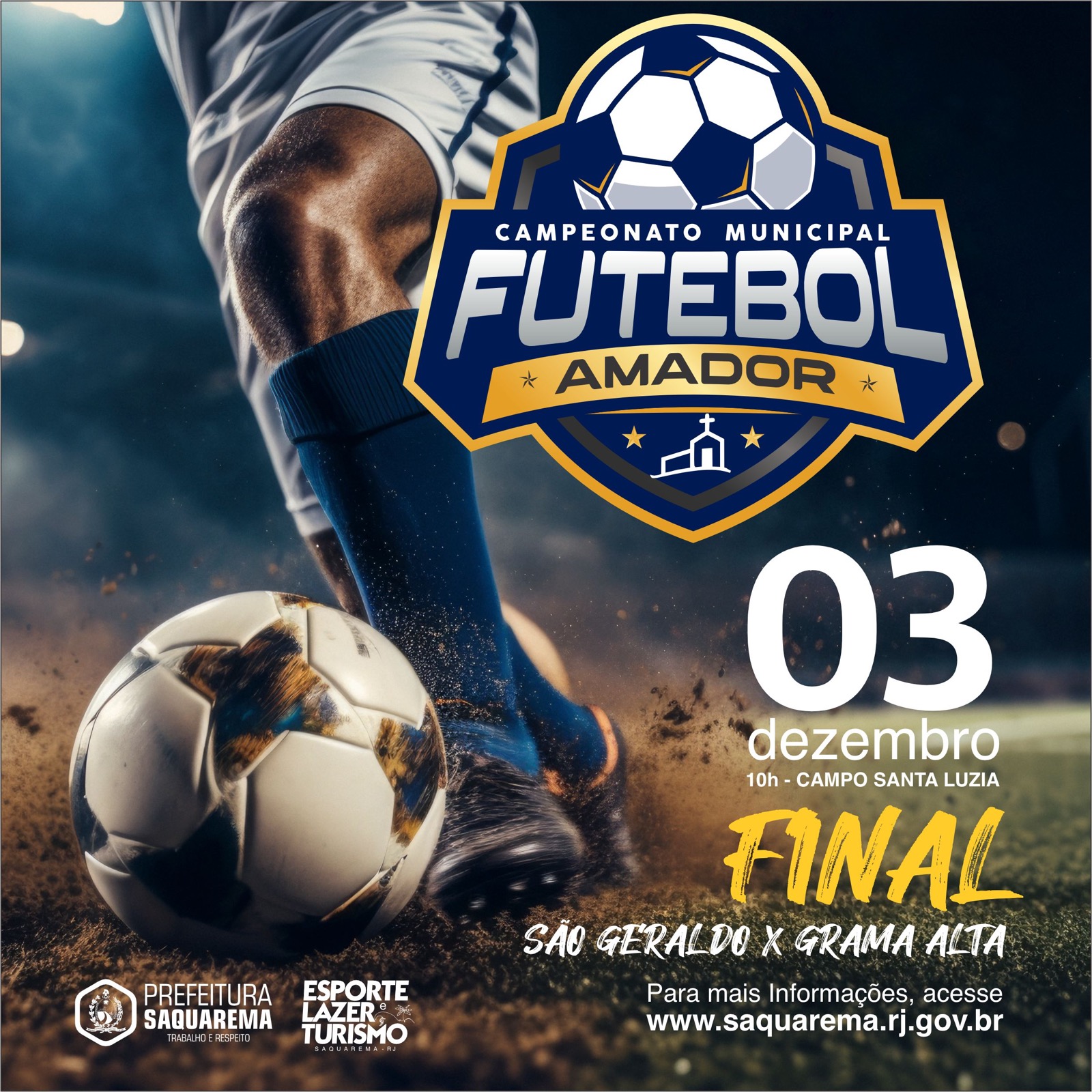 Domingo em Mundo Novo será de final do Municipal de Futebol e jogo